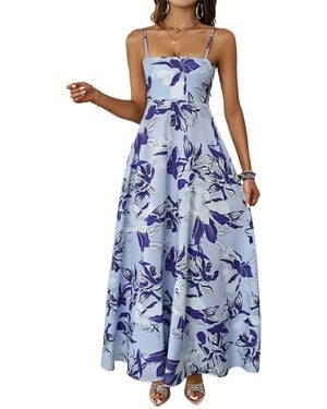 Kayla Paris Maxi Dress - Blue