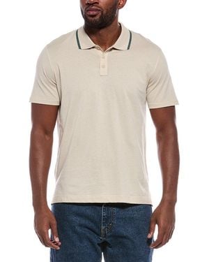 ATM Classic Jersey Polo Shirt - White