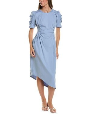 Gracia Midi Dress - Blue