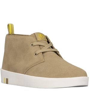 Ben Sherman Thames Suede Boot - Natural
