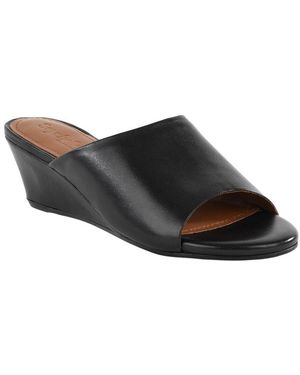 Seychelles Isn'T She Lovely Leather Wedge Sandal - Black