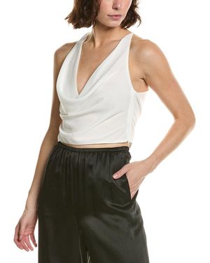 Bardot Cherie Cowl Neck Top - White