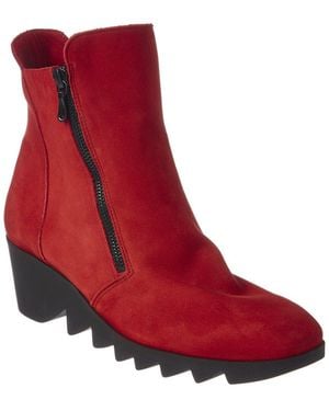 Arche Pattiz Leather Bootie - Red