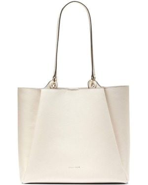 Cole Haan Midtown Medium Leather Tote - Natural