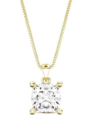 Amairah 14K 2.00 Ct. Tw. Lab-Grown Diamond Solitaire Pendant Necklace - Metallic