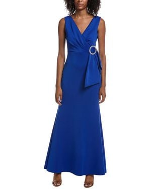 Eliza J Gown - Blue