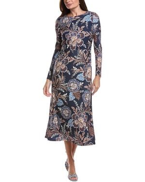 Julia Jordan Midi Dress - Blue