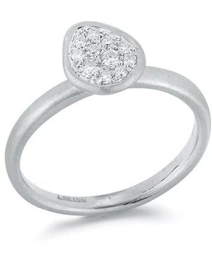 Reiss 14K 0.17 Ct. Tw. Diamond Ring - White