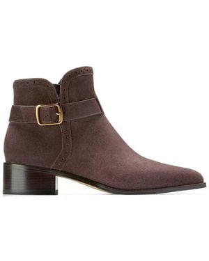 Cole Haan Norella Suede Bootie - Brown