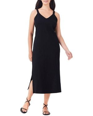NIC+ZOE V-Neck Tank Dress - Black