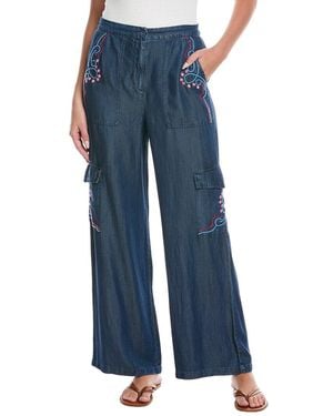 Johnny Was Cargo Pant - Blue