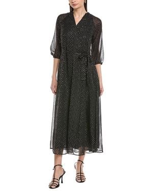 Vince Camuto V-Neck Maxi Dress - Black