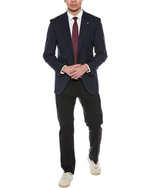 Scotch & Soda Nested Traveler Tech Suit Jacket - Blue