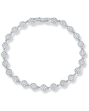 Crislu Cz Bracelet - White