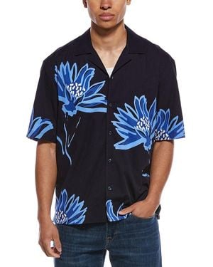 BOSS Lars Printed Shirt - Blue