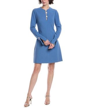 Lela Rose Sheath Dress - Blue