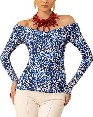 Hale Bob Emmie Blouse - Blue