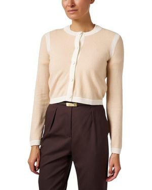 Paule Ka Wool & Cashmere-Blend Cardigan - Blue