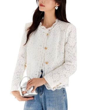 OUNIXUE Blazer - White