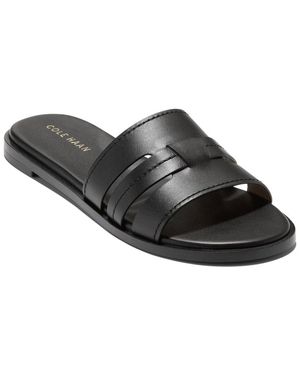Cole Haan Flynn Leather Sandal - Black