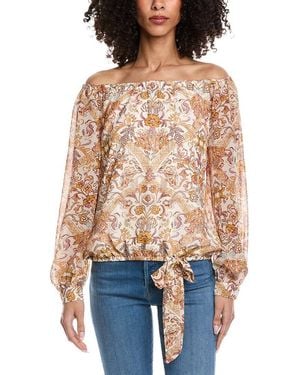Vince Camuto Off-Shoulder Top - Red