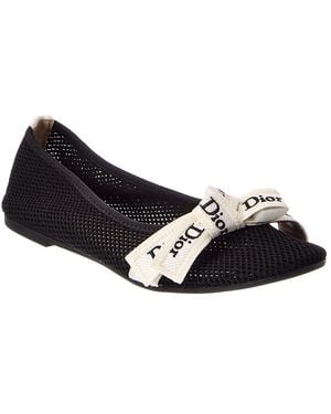 Dior J'A Mesh Flat - Black