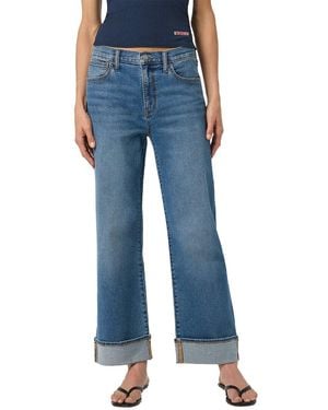 Hudson Jeans Rosalie Waipo Wide Leg Jean - Blue