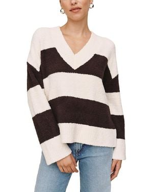 Bella Dahl Oversized V-Neck Jumper - Black
