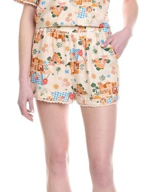Line & Dot Payton Short - Pink