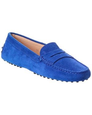 Tod's Suede Loafer - Blue