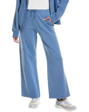 Vintage Havana Heavyweight Garment Wide Leg Pant - Blue