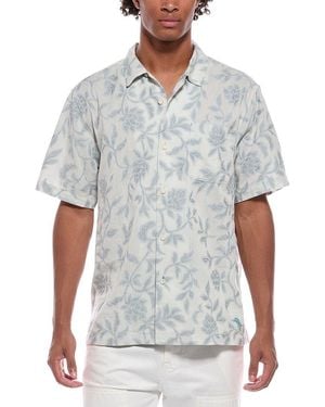 Tommy Bahama Vinca Vines Shirt - Grey