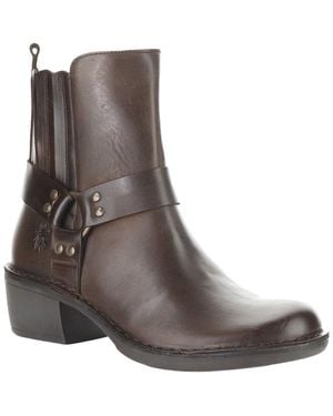 Fly London Mebi Leather Boot - Brown