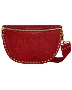 Rebecca Minkoff Darren Sling Leather Bel Bag - Red
