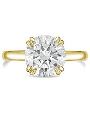 Diana M. Jewels Diana M. 14K.00 Ct. Tw. Lab-Grown Diamond Solitaire Ring - White