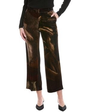 Lafayette 148 New York Petite Gates Full Leg Pant - Black