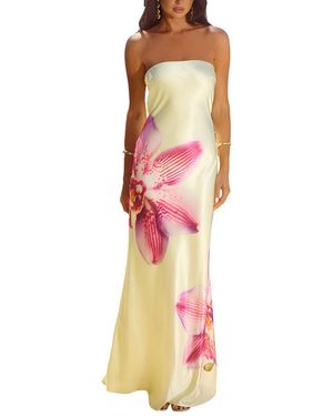 DELI S Printed Maxi Dress - White