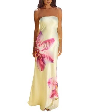 DELI S Printed Maxi Dress - White