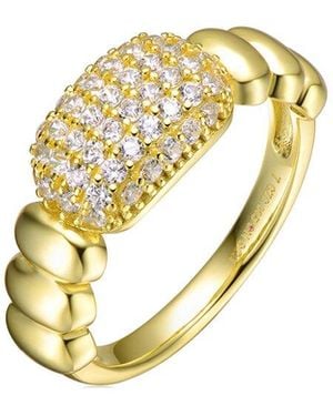 Genevive Jewelry 14k Over Silver Ring - Metallic