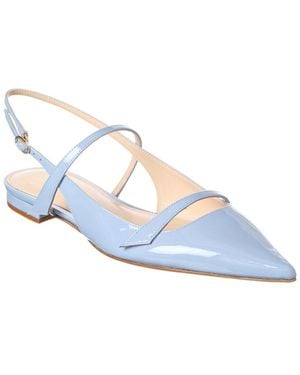 Alexandre Birman Tita Patent Slingback Flat - Blue