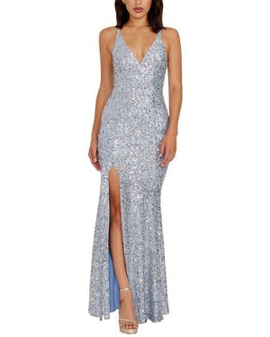 Dress the Population Iris Maxi Dress - Blue