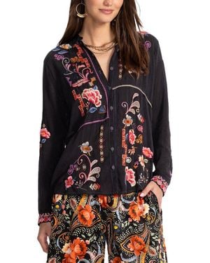 Johnny Was Fatima Shirt - Black
