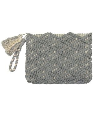 Guadalupe Santorini Clutch - Grey