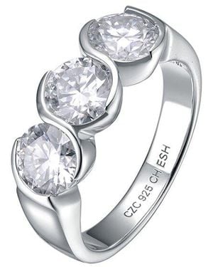Genevive Jewelry Engagement Ring - White