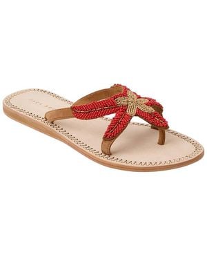 Jack Rogers Starland Suede Sandal - Pink