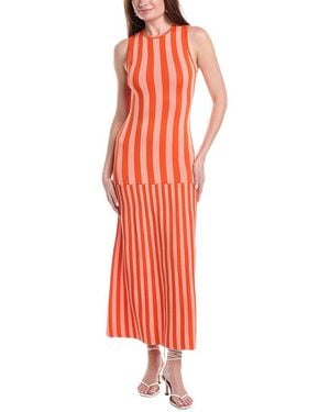 Solid & Striped The Petra Maxi Dress - Red