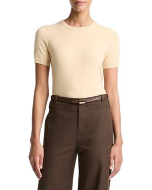 Vince Relaxed Crew Wool & Cashmere-Blend Jumper - Multicolour