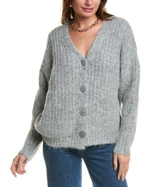 ANNA KAY Aliciana Cashmere-Blend Cardigan - Grey