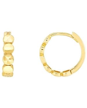 HAWLEY ST 14K Geometric Earrings - Metallic