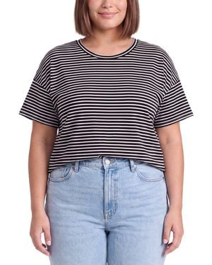 Eileen Fisher Crewneck Box Top - Blue